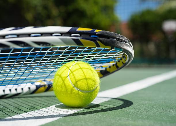 Surface terrain de tennis